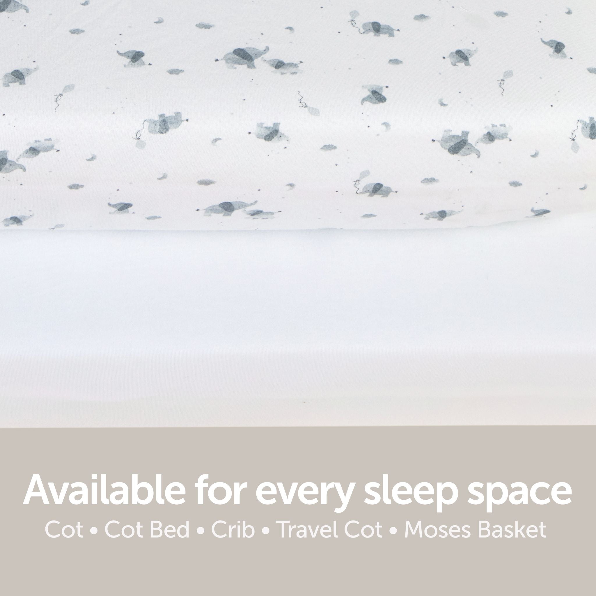 Cot Bed Sheets - 70 x 140cm - 2 Pack