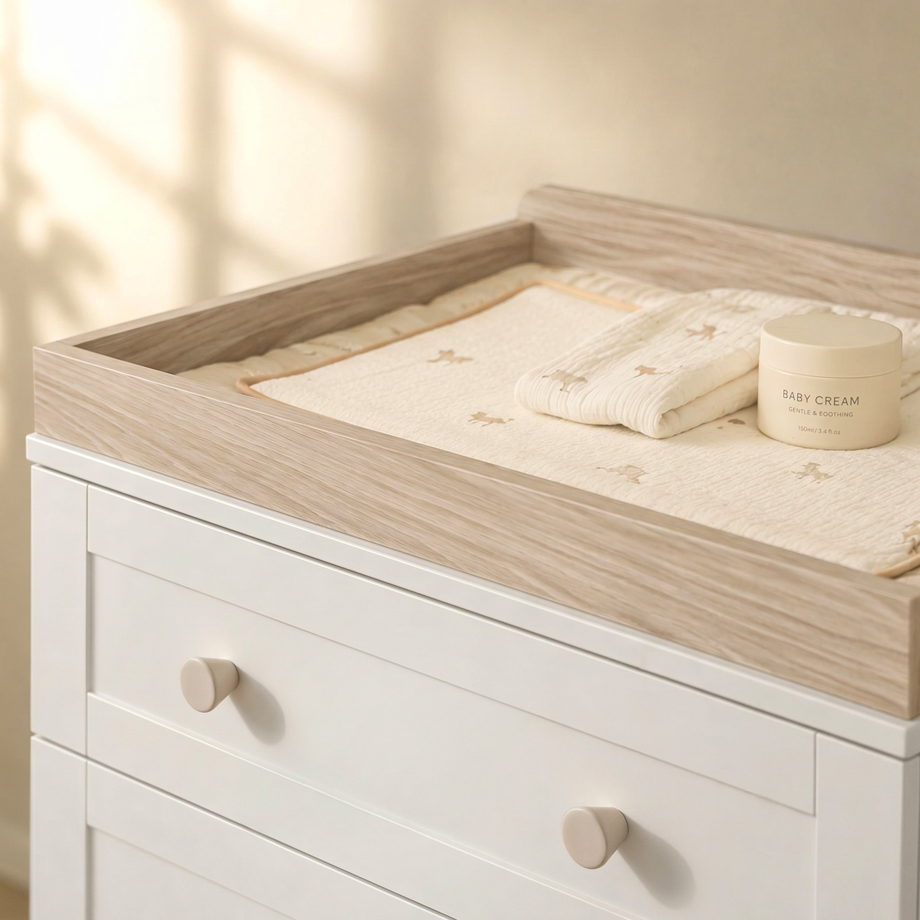 Haddington Cot Bed with Changing Unit & Chest of Drawers Bundle