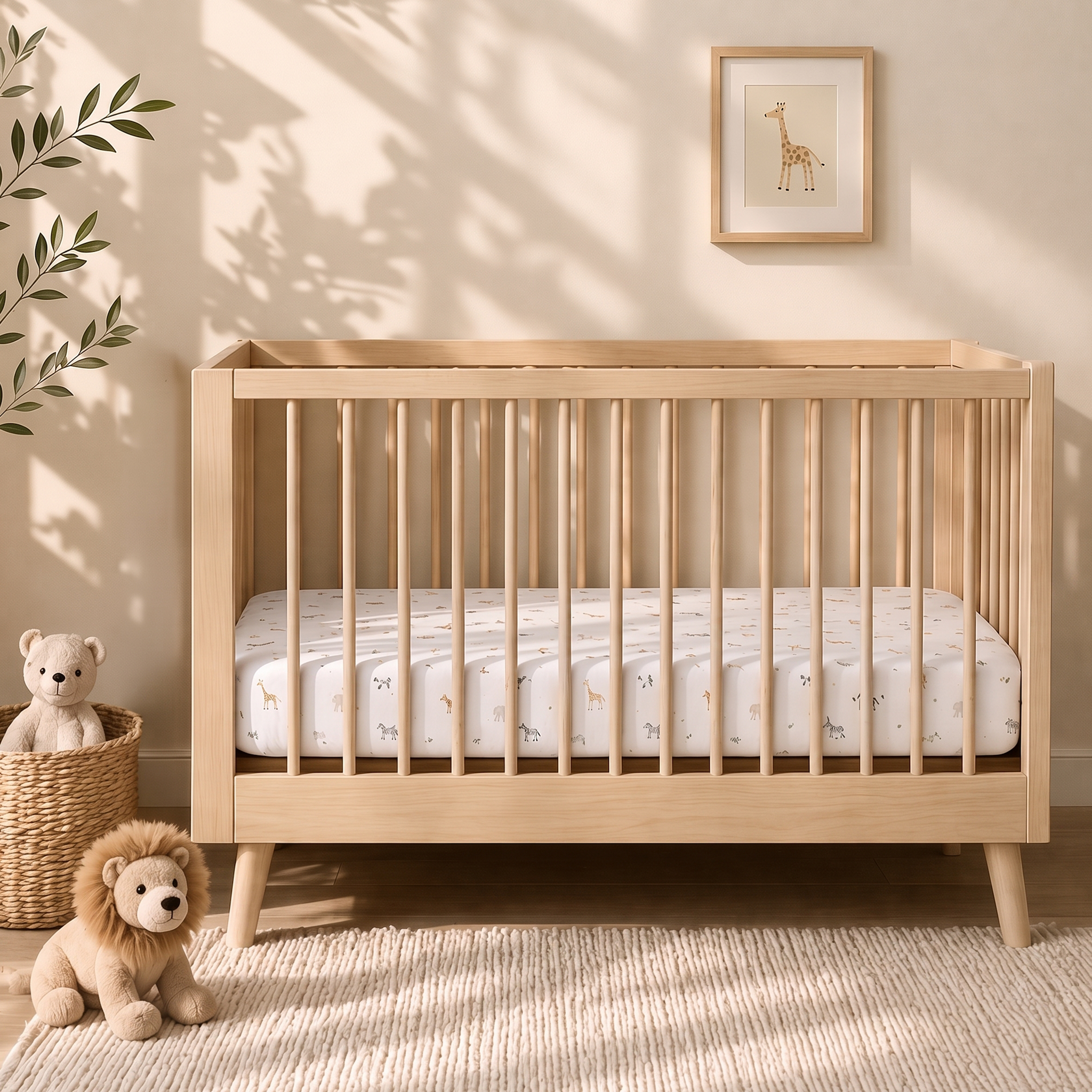 Travel Cot Sheets - 70 x 100cm - 2 Pack