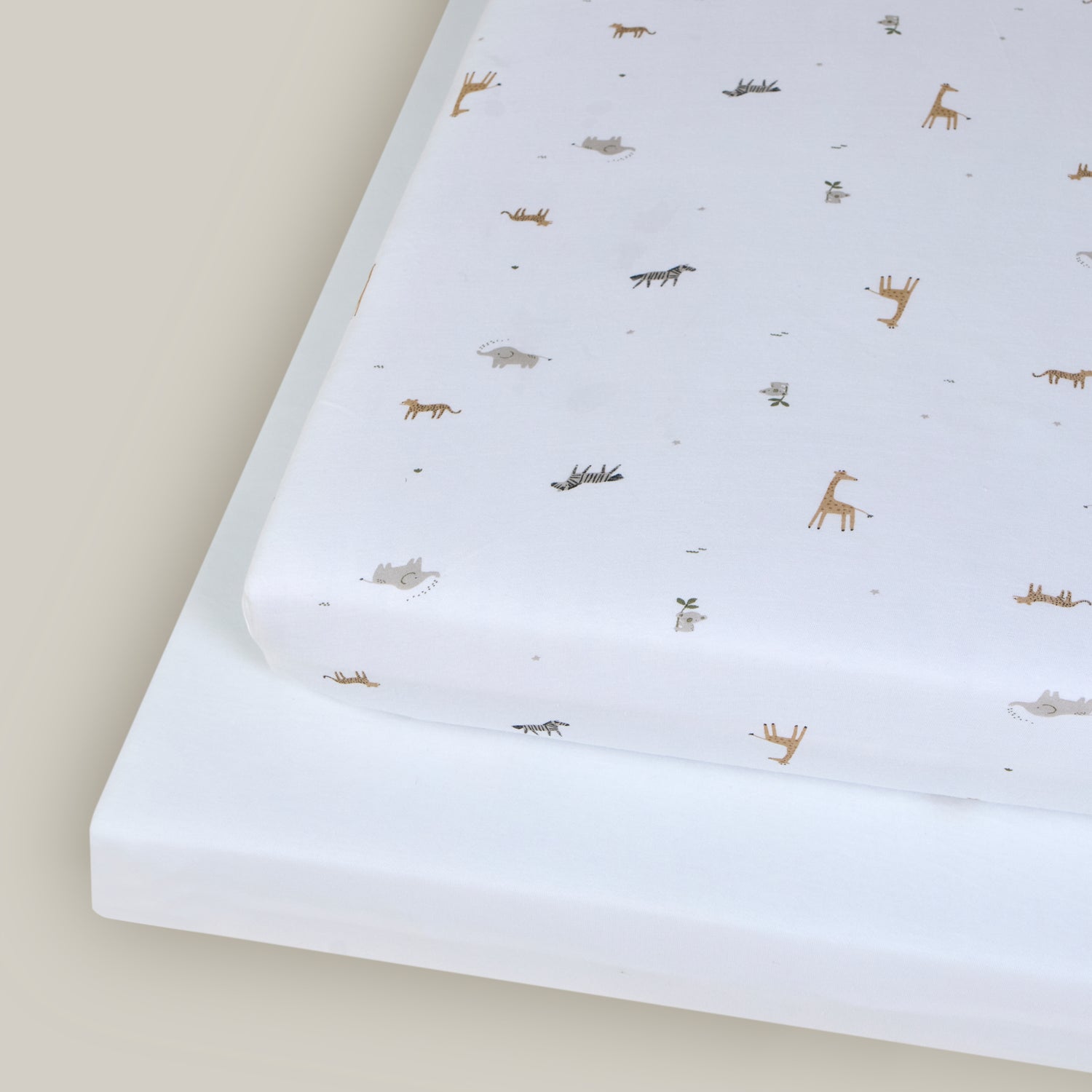 Cot Bed Sheets - 70 x 140cm - 2 Pack