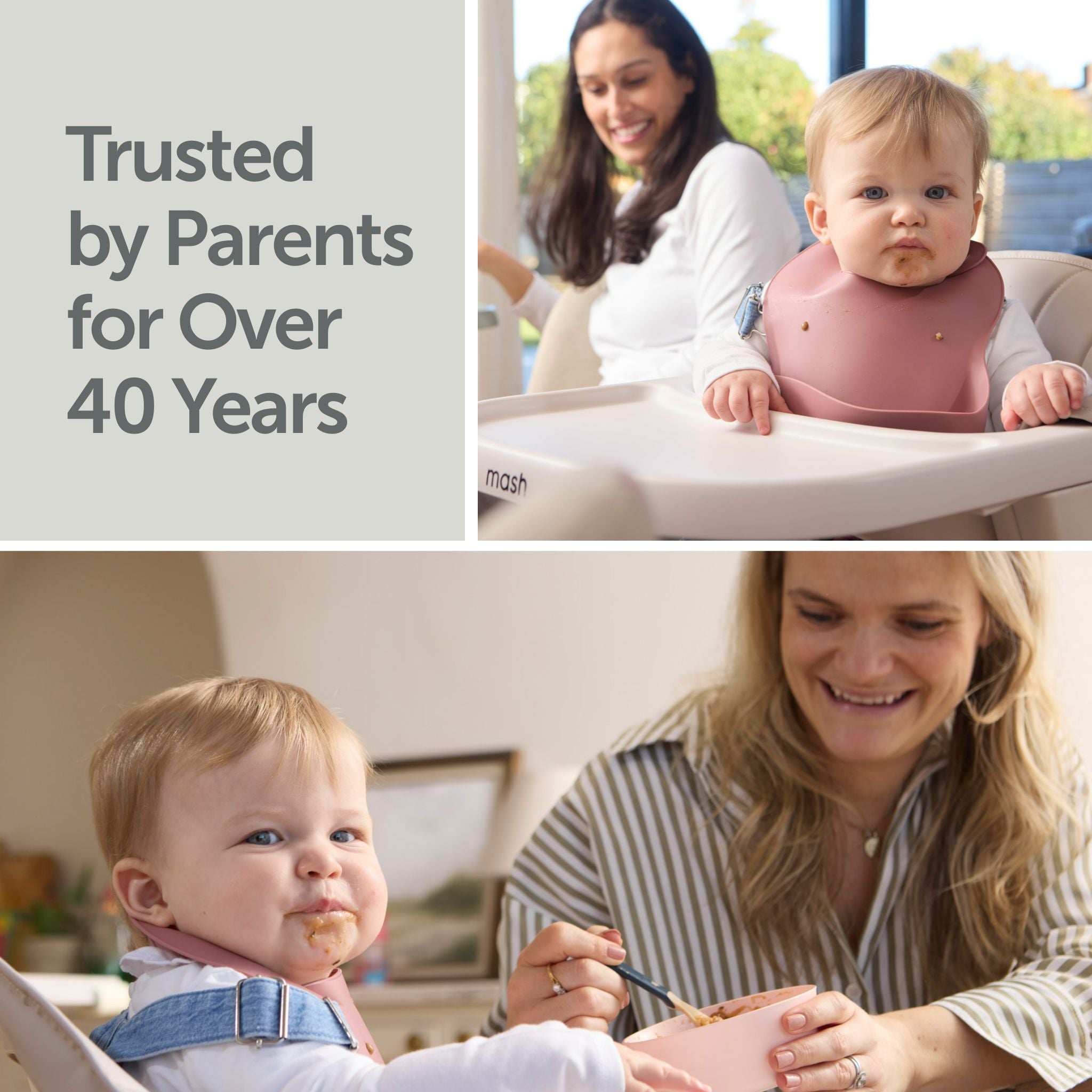 Mash High Chair Bundle - White