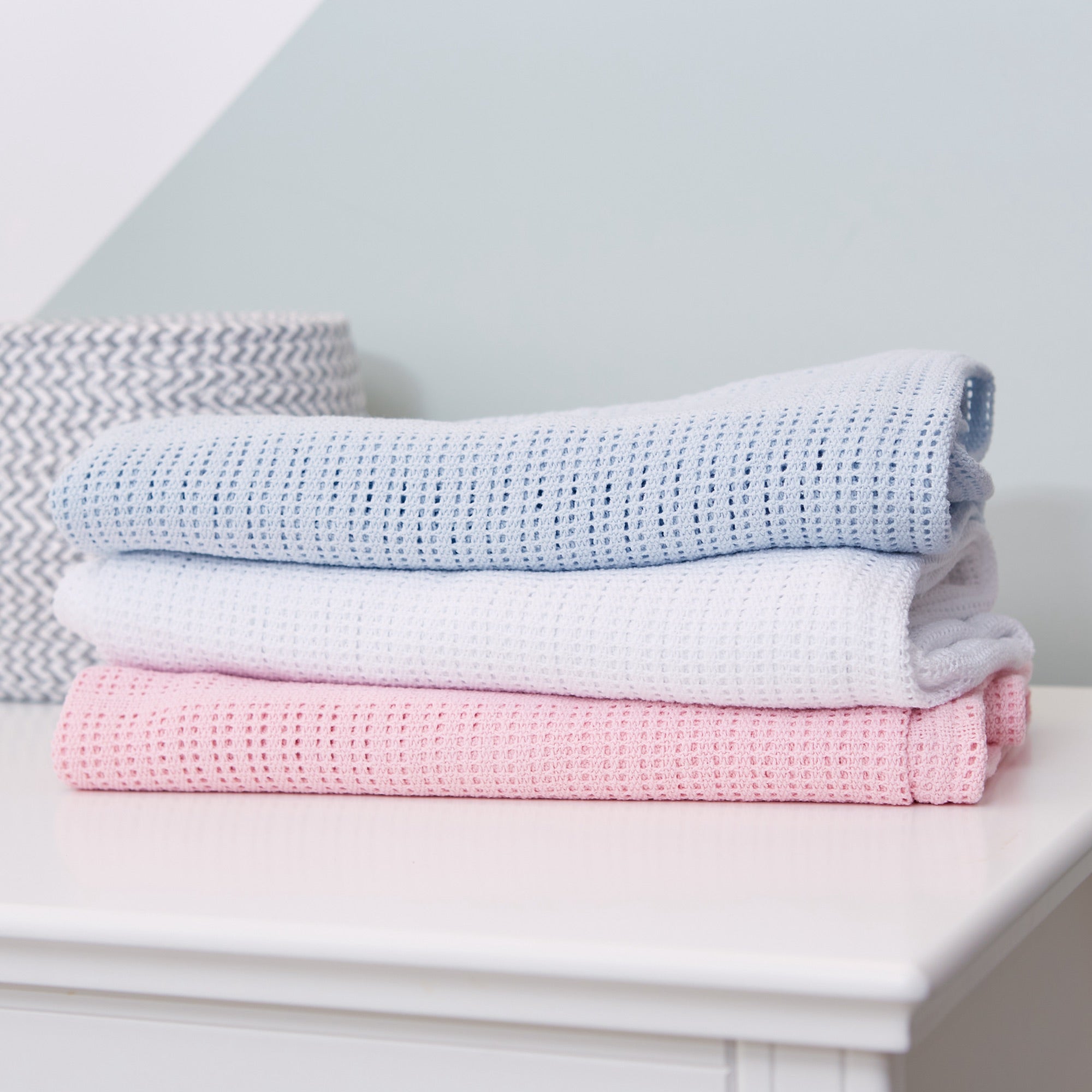 Cellular Blanket Cotton Knit Baby Blankets Buy MORI Cotton Blend