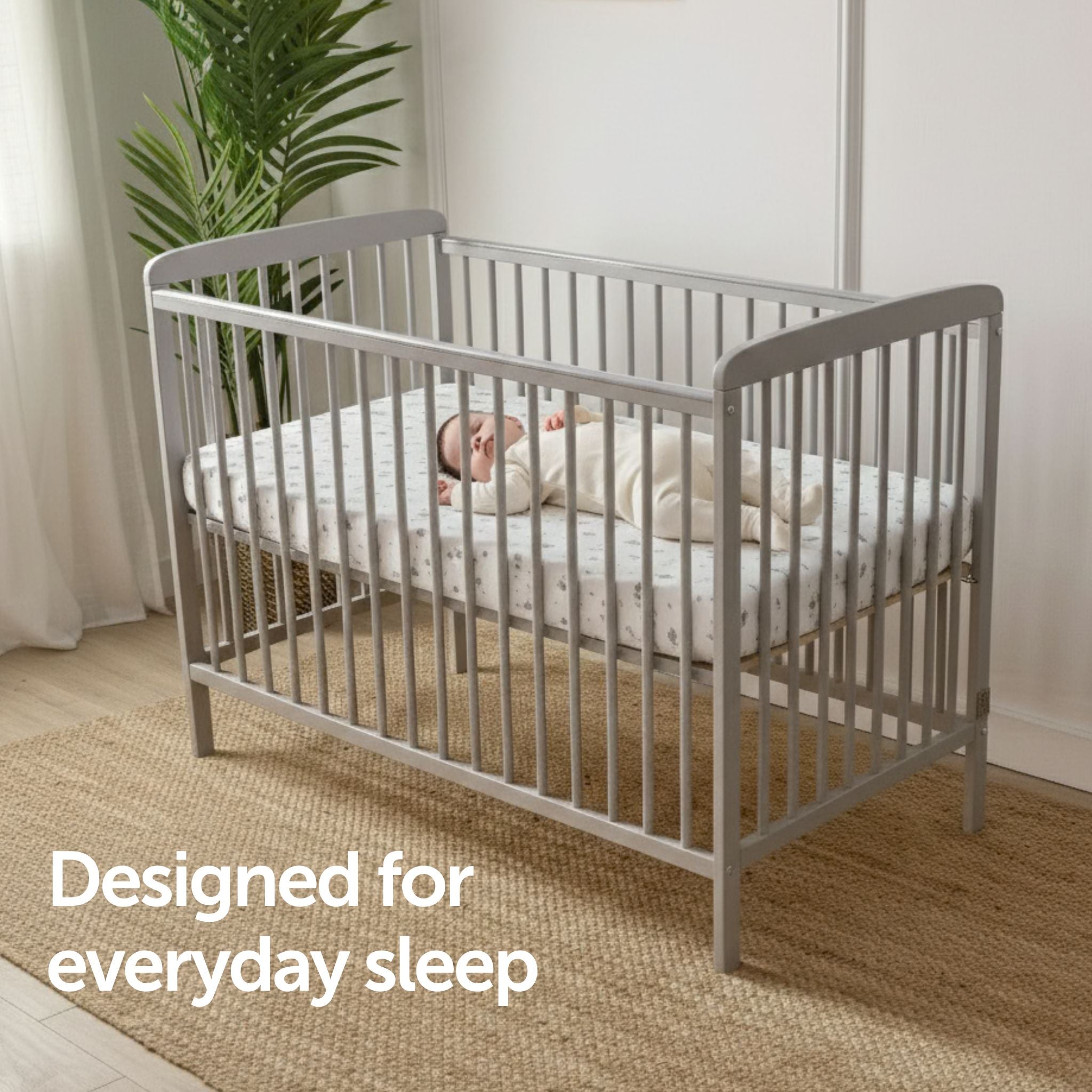 Cot Sheets - 120 x 60cm - 2 Pack