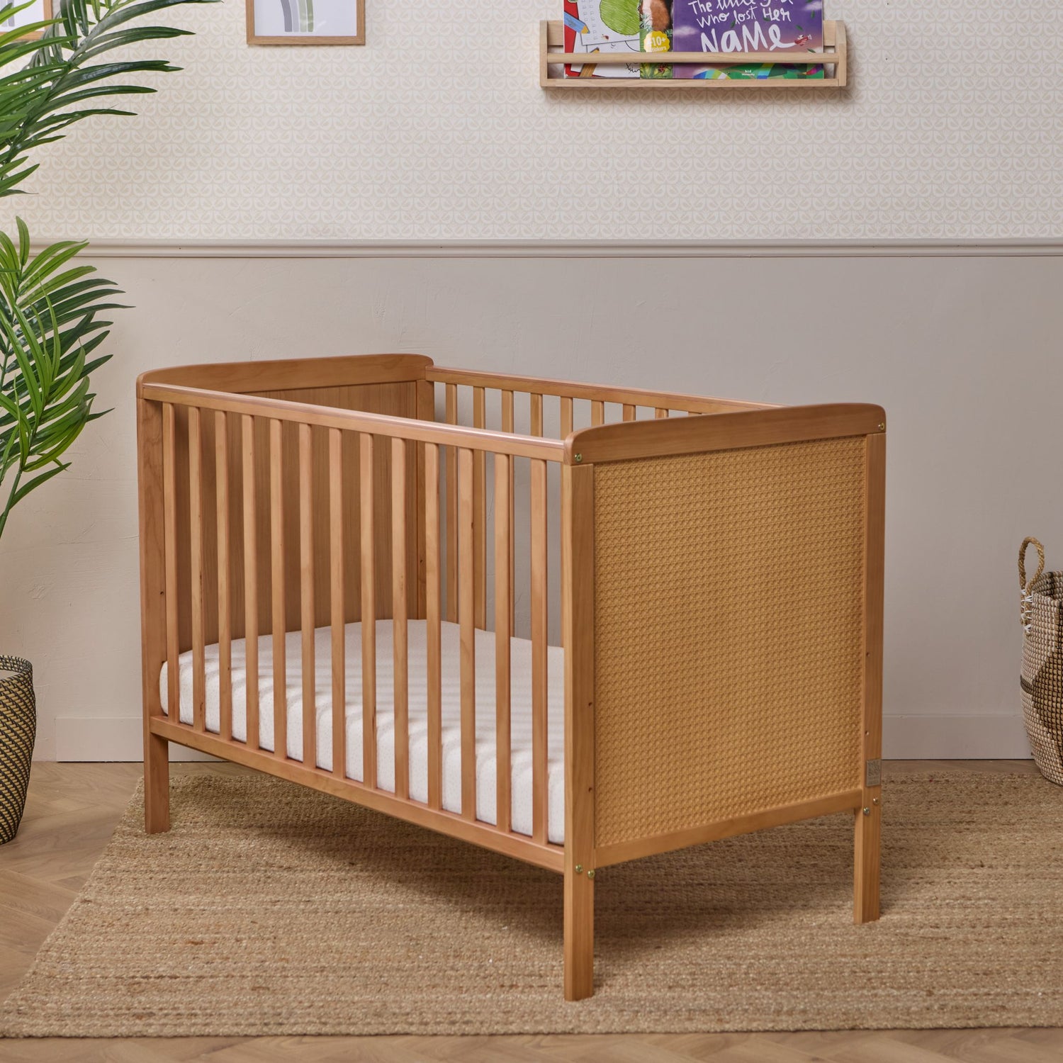 Elle Cot in Rattan
