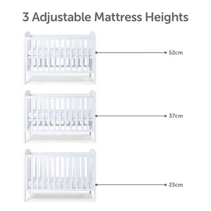 Laba Cot - White