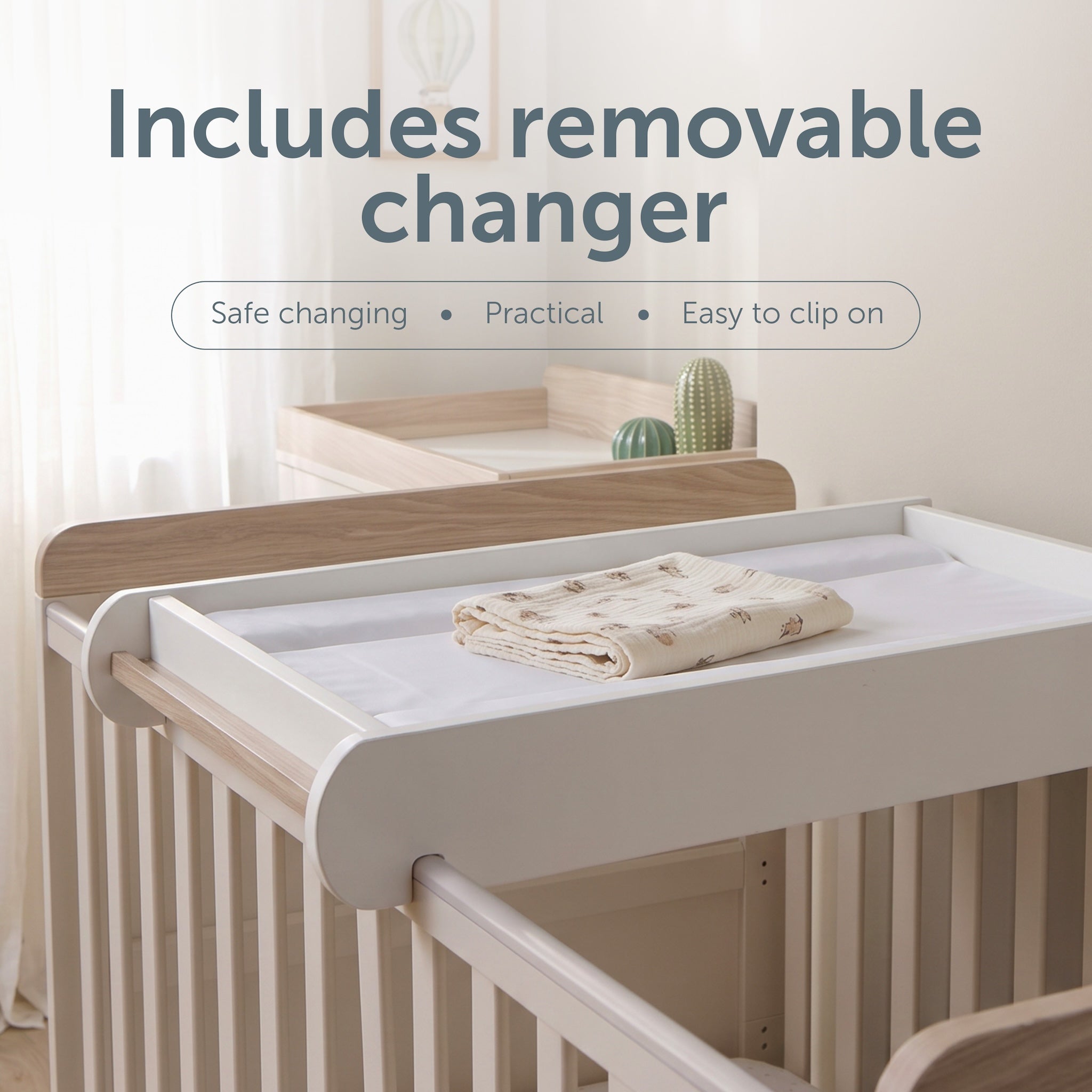 Haddington Cot Bed with Changing Unit