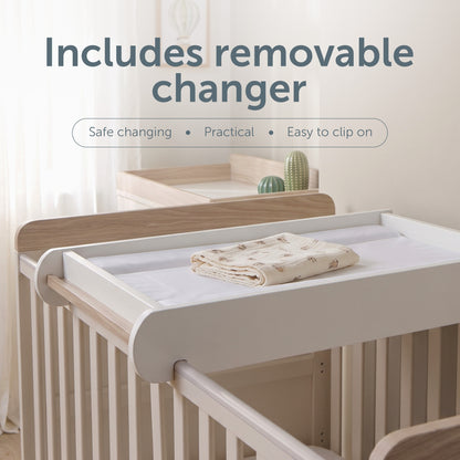 Haddington Cot Bed with Changing Unit