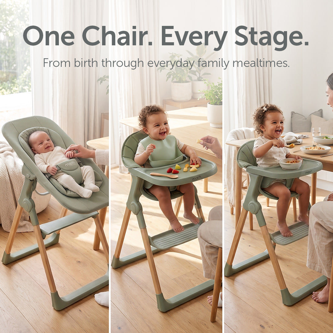 Mash High Chair Bundle