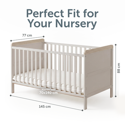 Haddington Cot Bed with Changing Unit