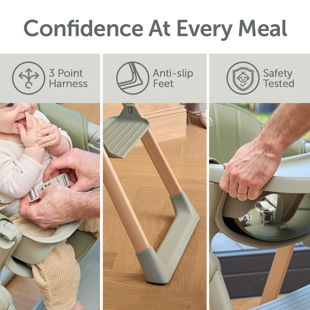 Mash High Chair Bundle - Sage