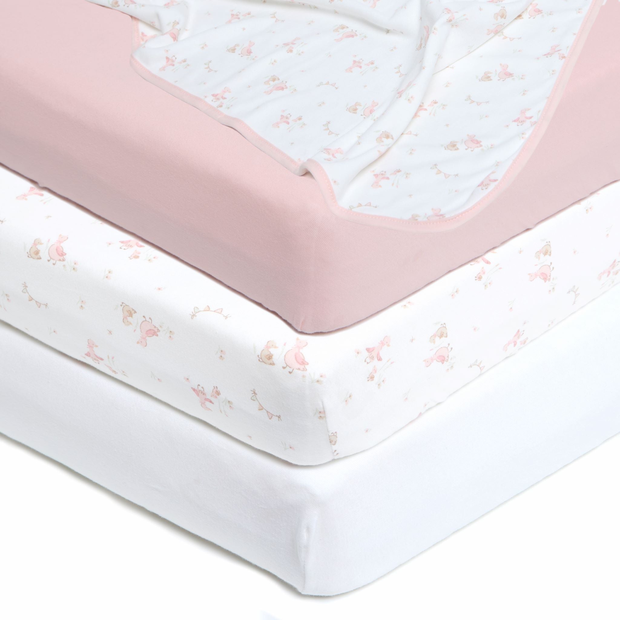 Crib Bedding Set - 45 x 90cm - 4pcs