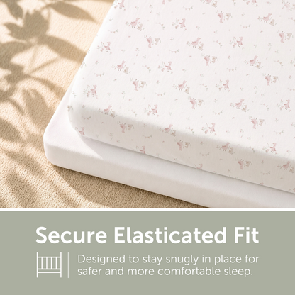 Crib Bedding Set - 45 x 90cm - 4pcs