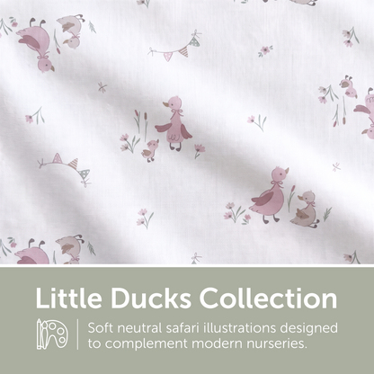 Crib Bedding Set - 45 x 90cm - 4pcs