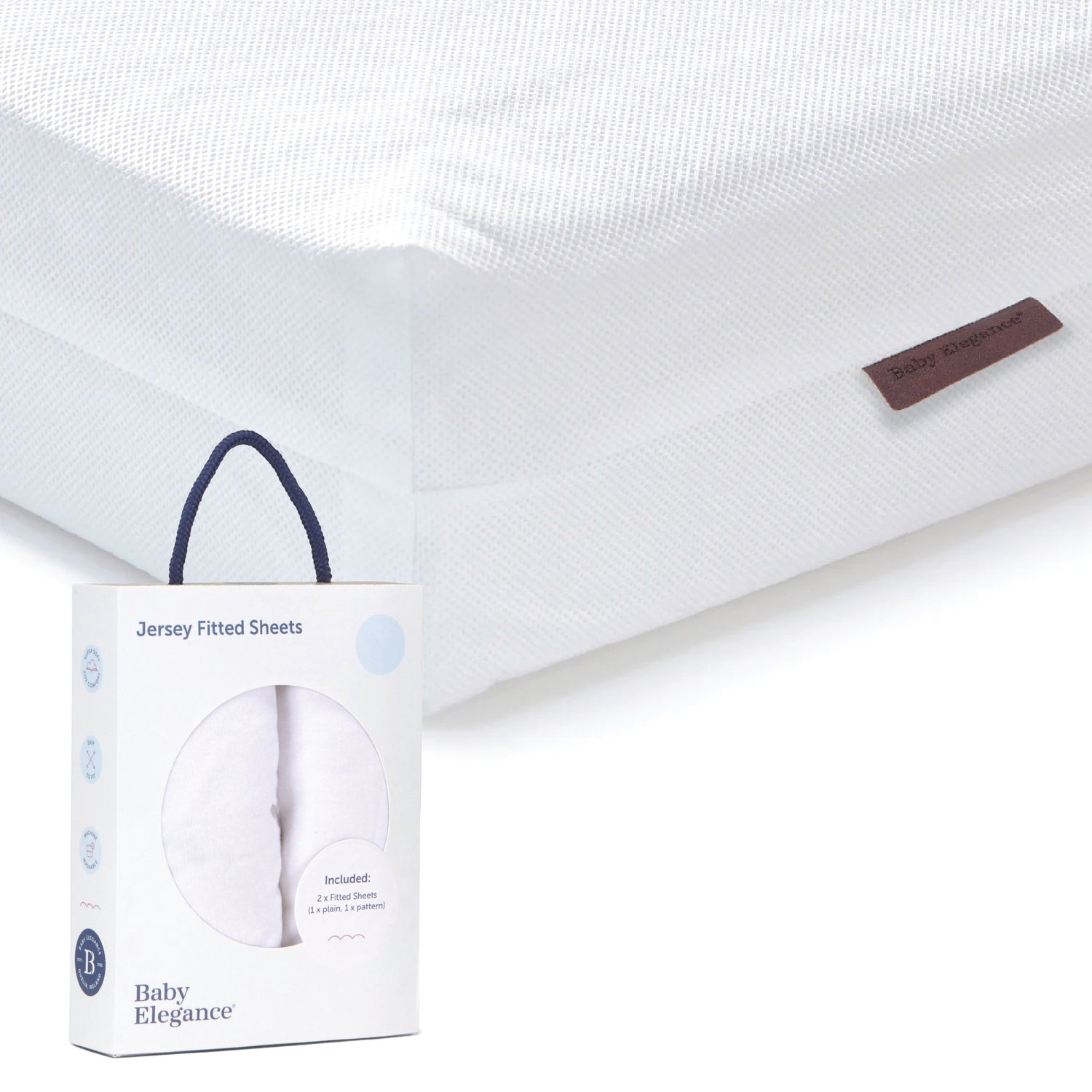 Cot Bed Mattress (Eco) &amp; Sheets Bundle
