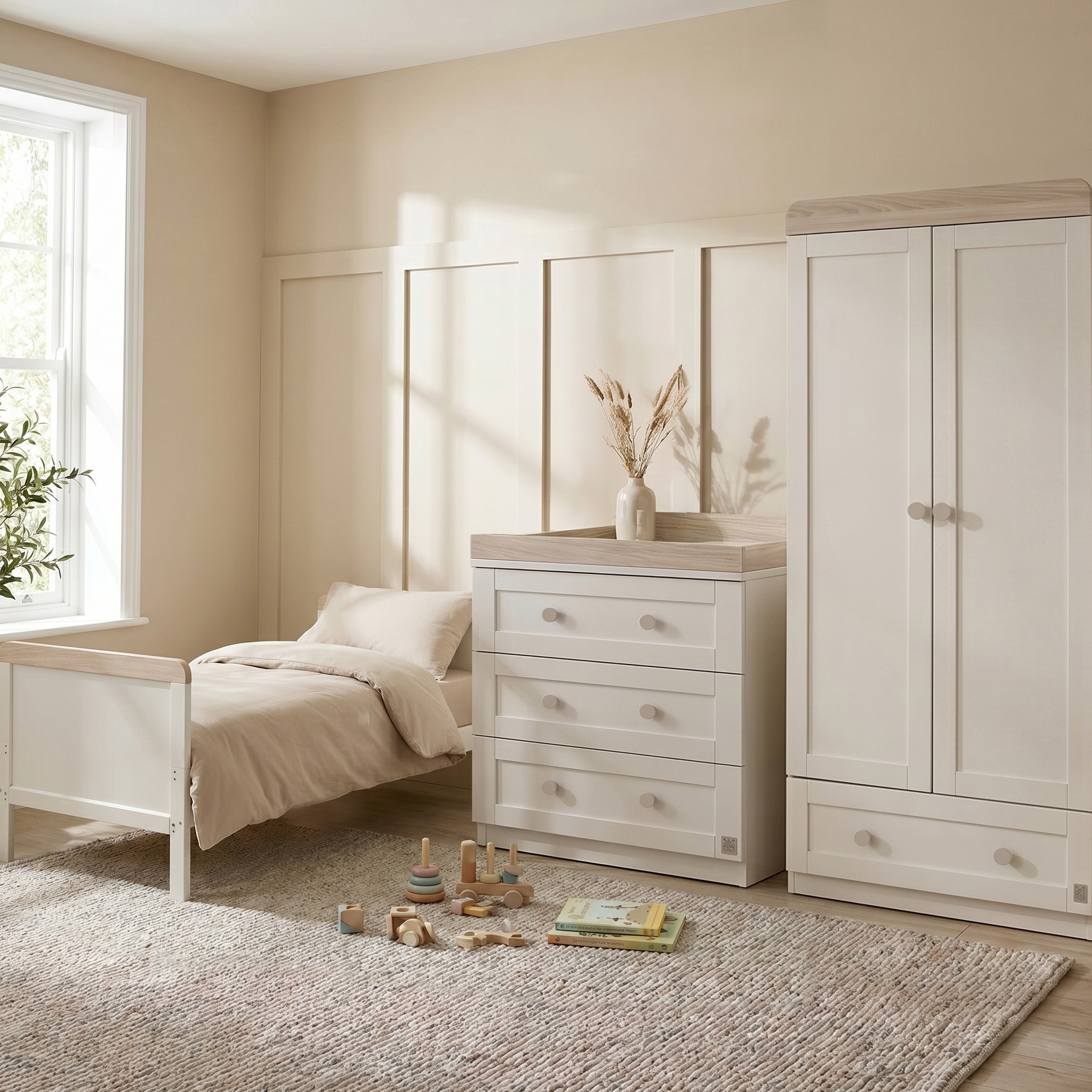 Haddington Cot Bed with Changing Unit
