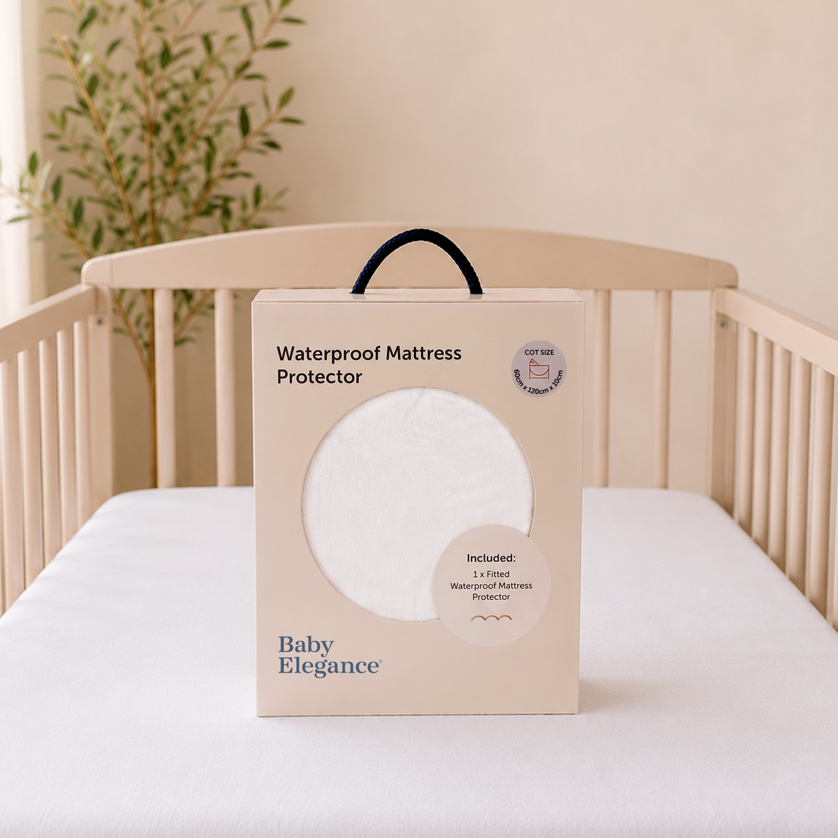 Cot Mattress Protector - Waterproof