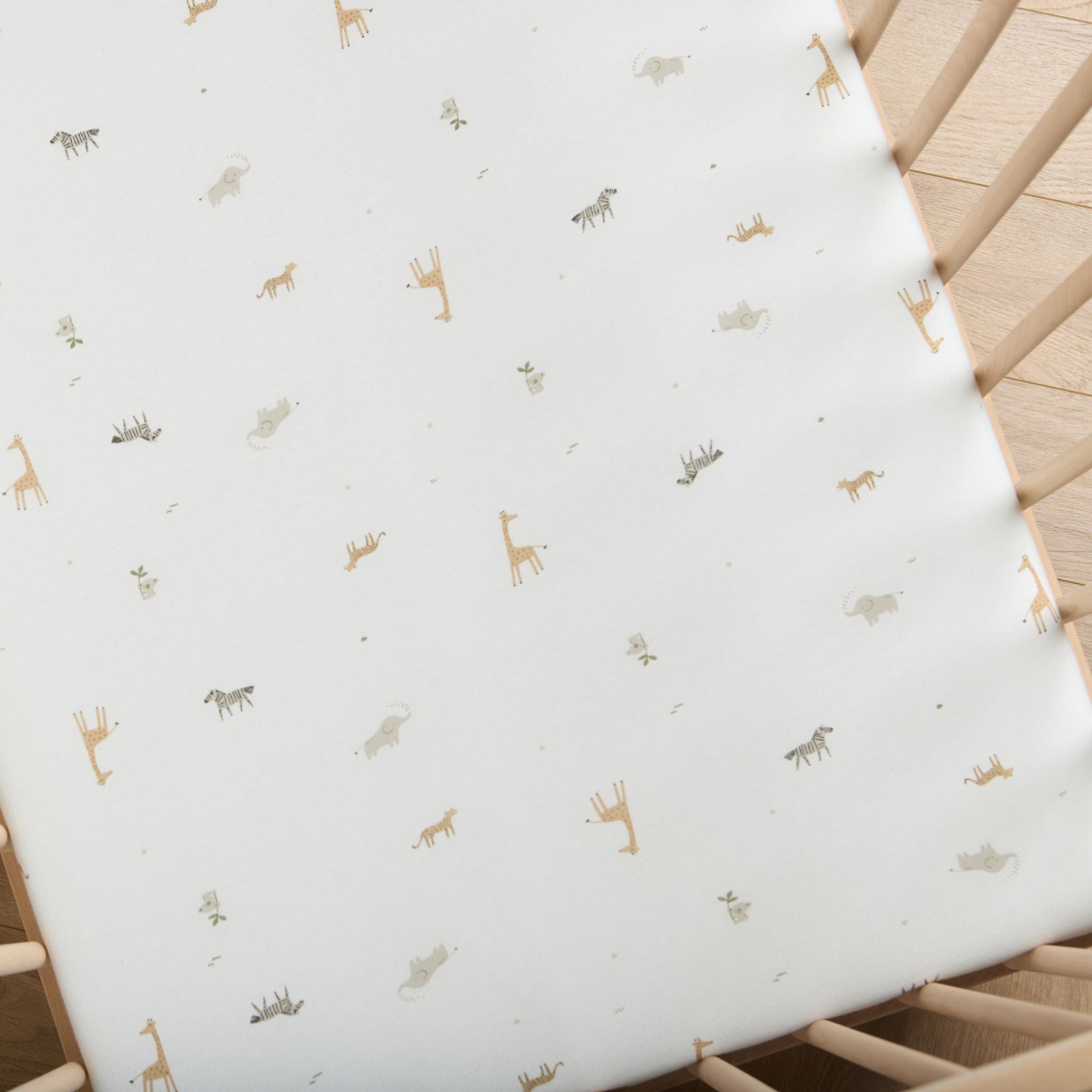 Moses Basket Sheets - 33 x 69cm - 2 Pack