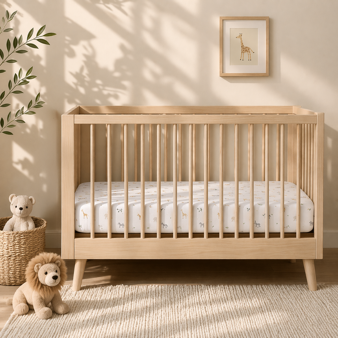 Cot Sheets - 120 x 60cm - 2 Pack