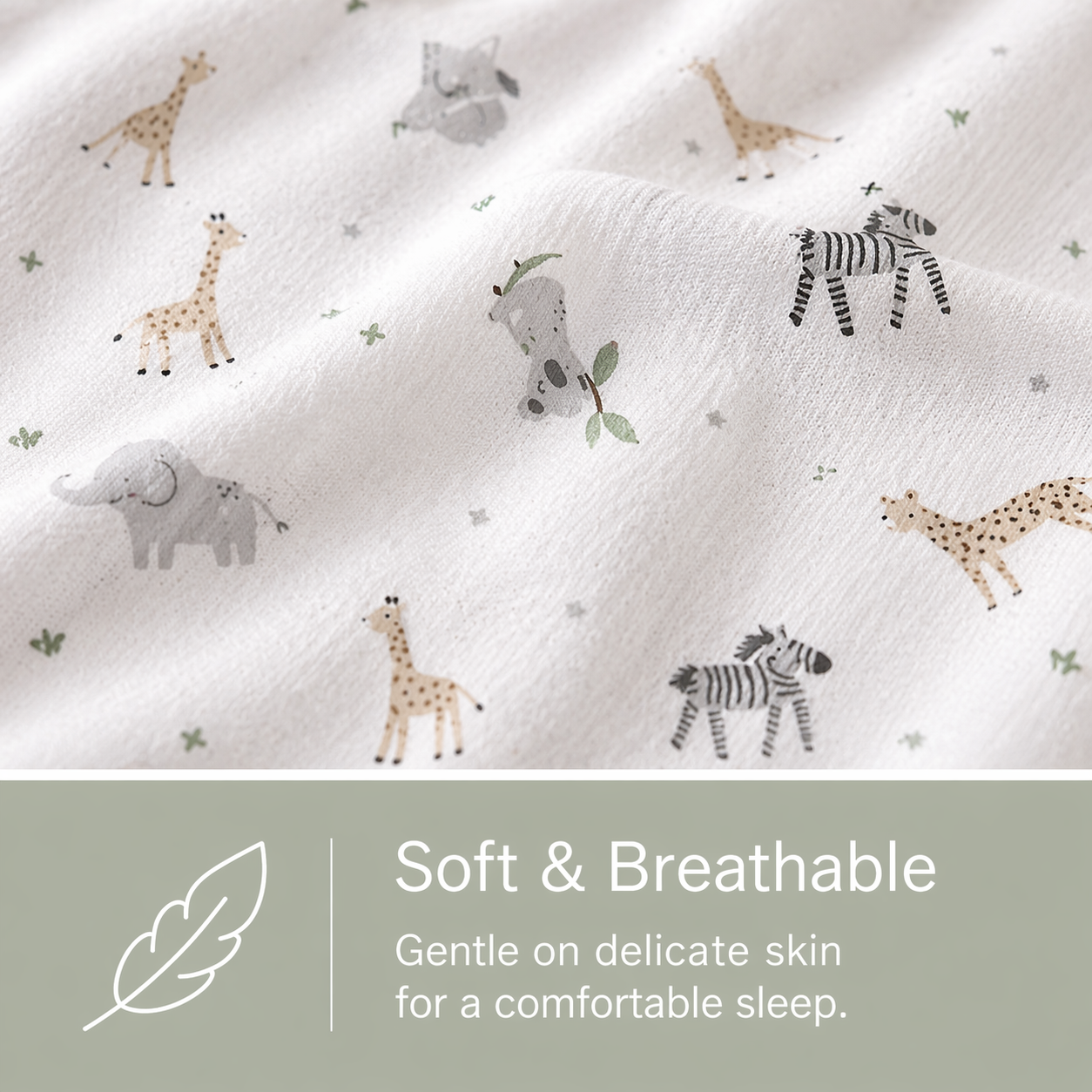 Moses Basket Sheets - 33 x 69cm - 2 Pack