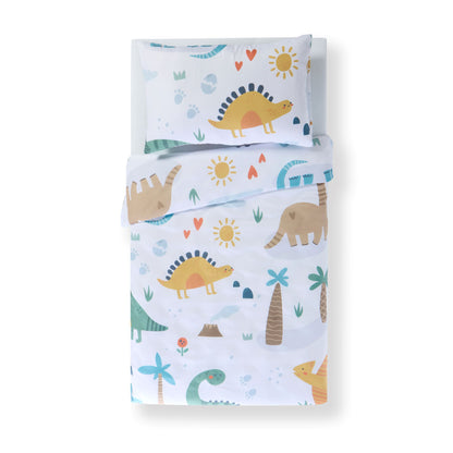 Toddler Duvet and Pillow Bedding Set - Dinosaurs