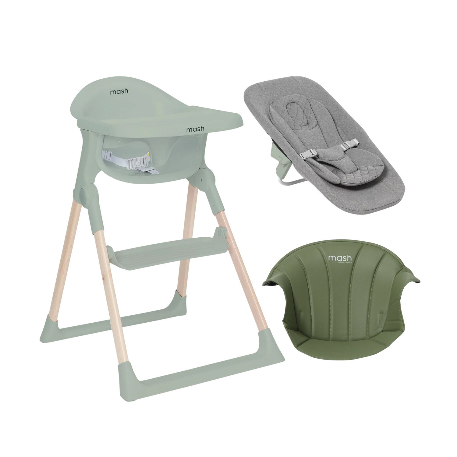 Mash High Chair Bundle