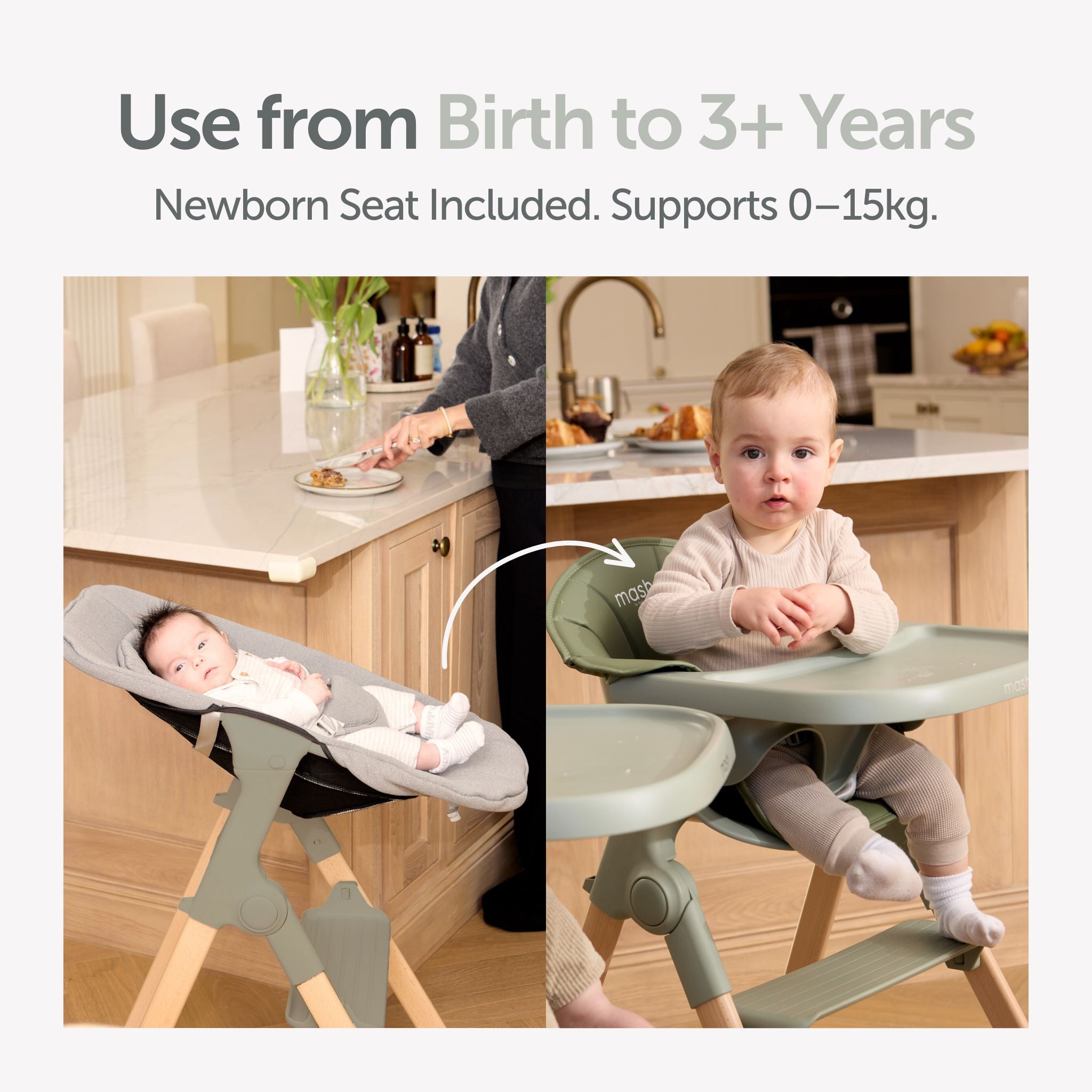 Mash High Chair Bundle